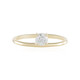 Anillo en oro con Diamante IF (G)  (de Melo)