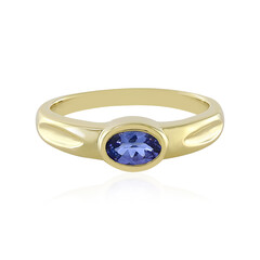 Anillo en oro con Tanzanita AAA