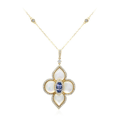 Collar en oro con Tanzanita AAA (CIRARI)