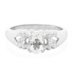 Anillo en plata con Berilo del Himalaya
