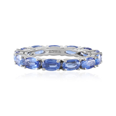 Anillo en plata con Cianita de Nepal