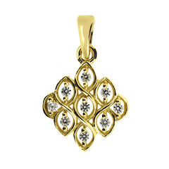 Colgante en plata con Zircón