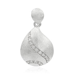 Colgante en plata con Diamante I1 (G)
