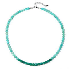 Collar en plata con Amazonita