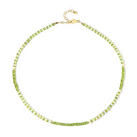 Collar en plata con Peridoto