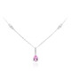 Collar en oro con Zafiro rosado (CIRARI)
