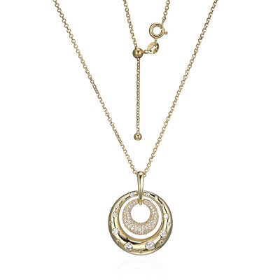 Collar en plata con Zircón (Adela Silber)