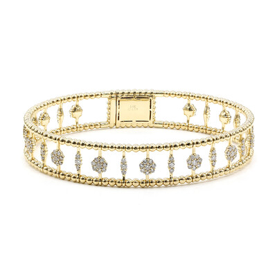 Brazalete en oro con Diamante I1 (H)  (CIRARI)