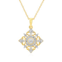 Collar en plata con Diamante I2 (J)