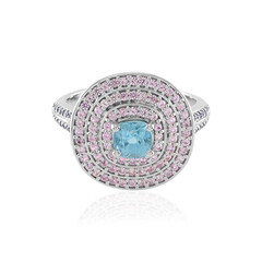 Anillo en plata con Zircón de Ratanak Kirí (Adela Silber)
