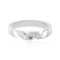 Anillo en plata con Diamante PK (J)