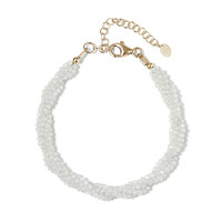 Brazalete en plata con Zircón