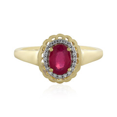 Anillo en oro con Rubí (Adela Gold)
