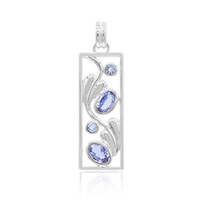 Colgante en plata con Tanzanita (VIENNA 1903)