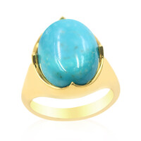 Anillo en plata con Turquesa de la mina 8 (Anne Bever)
