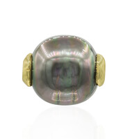 Colgante en plata con Perla cultivada de Tahití