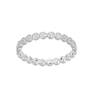Anillo en plata con Zircón (Adela Silber)