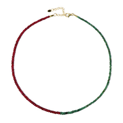 Collar en plata con Rubí de Madagascar