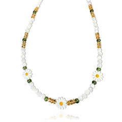 Collar en plata con Nácar