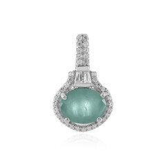 Colgante en plata con Grandidierita