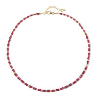 Collar en plata con Rubí de Madagascar