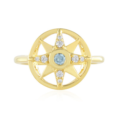 Anillo en plata con Zircón de Ratanak Kirí