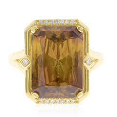 Anillo en oro con Esfalerita (CIRARI)