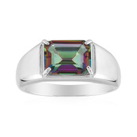 Anillo en plata con Cuarzo místico
