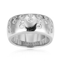 Anillo en plata con Zircón(Adela Silber)