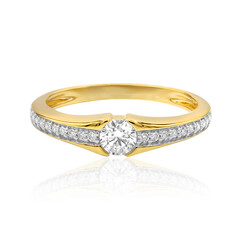 Anillo en oro con Diamante IF (D)