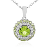 Collar en plata con Peridoto