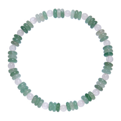 Brazalete con Aventurina verde