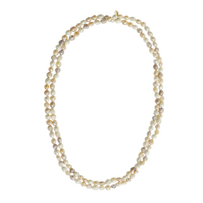 Collar en plata con Perla Freshwater (TPC)
