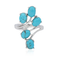 Anillo en plata con Turquesa