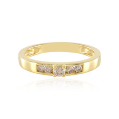Anillo en plata con Diamante chocolate I2