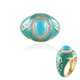 Anillo en plata con Turquesa bella durmiente (Adela Silber)