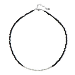 Collar en plata con Ónix negro