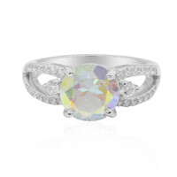 Anillo en plata con Topacio Rayo de Luna