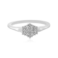 Anillo en plata con I1 (I) Diamante