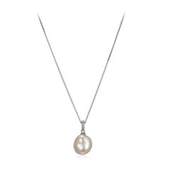 Collar en plata con Perla Freshwater