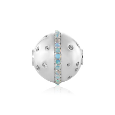 Colgante en plata con Ópalo de Welo (MONOSONO COLLECTION)