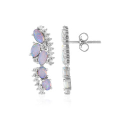 Pendientes en plata con Ópalo de Australia
