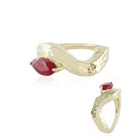 Anillo en oro con Rubí de Madagascar (de Melo)