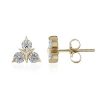 Pendientes en oro con Diamante I2 (H) (de Melo)