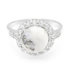Anillo en plata con Ágata dendrítica