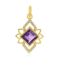 Colgante en plata con Amatista