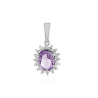 Colgante en plata con Amatista Rosa de Francia