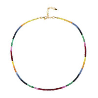 Collar en plata con Esmeralda de Zambia