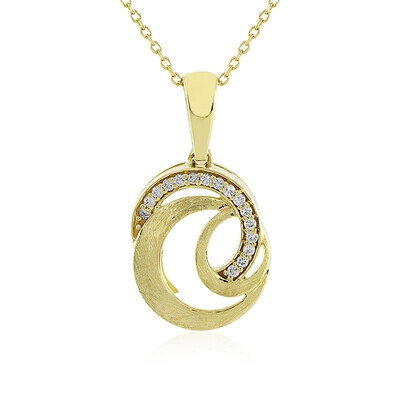 Collar en oro con Diamante limpio a lupa F (LUCENT DIAMONDS)