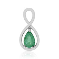 Colgante en plata con Esmeralda de Socoto